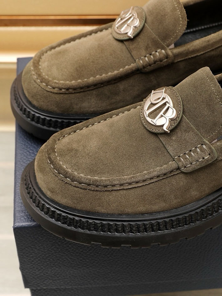 メンズ 最高級ディオールスーパーコピー DIOR Granville ローファー シューズ 靴 スエードカーフスキン 2628056 ディオール 靴 メンズ - 画像 (5)