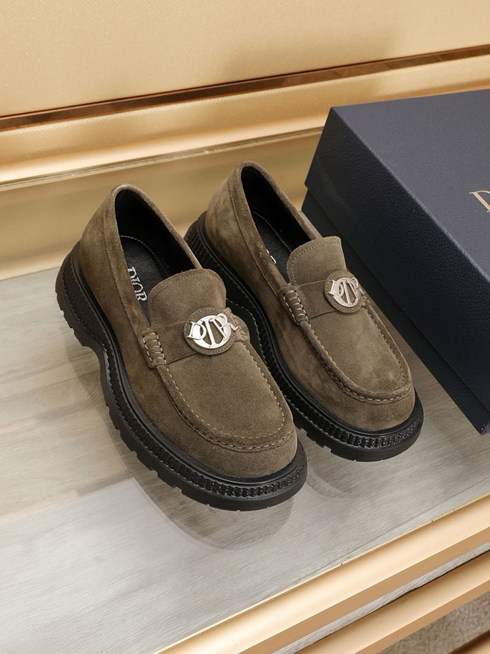 メンズ 最高級ディオールスーパーコピー DIOR Granville ローファー シューズ 靴 スエードカーフスキン 2628056 ディオール 靴 メンズ - 画像 (2)