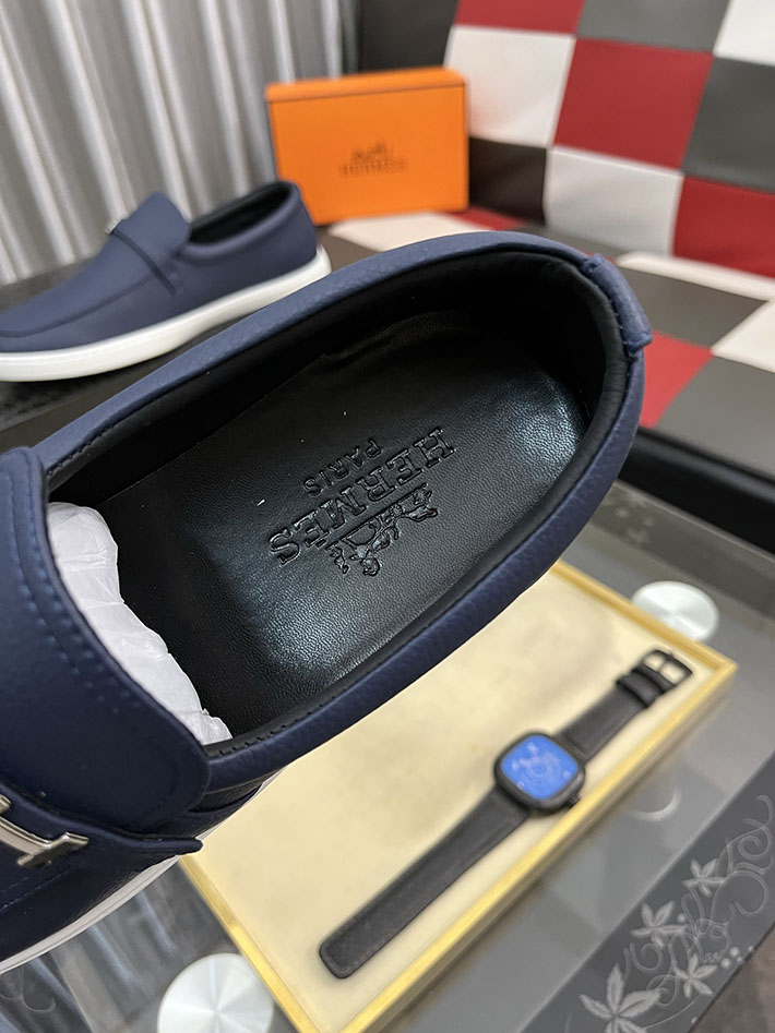 メンズ 最高級エルメススーパーコピー HERMES モカシン ライク ローファー 靴 2628058 エルメス モカシン コーデ - 画像 (7)