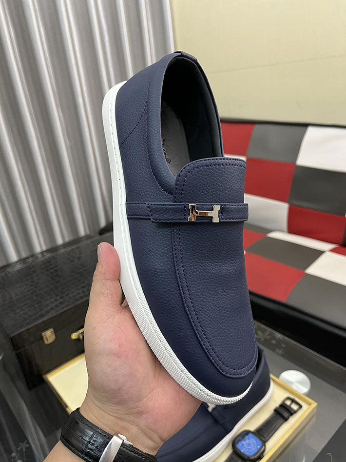 メンズ 最高級エルメススーパーコピー HERMES モカシン ライク ローファー 靴 2628058 エルメス モカシン コーデ - 画像 (2)