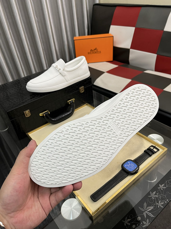 メンズ 最高級エルメススーパーコピー HERMES モカシン ライク ローファー 靴 2628059 モカシンシューズ メンズ おすすめ - 画像 (6)