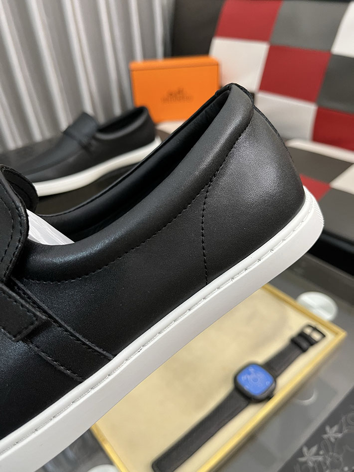 メンズ 最高級エルメススーパーコピー HERMES モカシン ライク ローファー 靴 2628060 モカシンシューズ メンズ ブランド - 画像 (8)