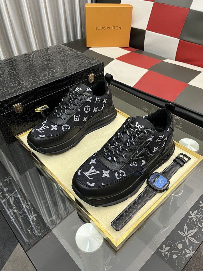 ルイヴィトン アウトレット店舗 靴 メンズ Louis Vuitton ビバリーヒルズ ライン スニーカー 2628064 ルイヴィトン 靴 スニーカー - 画像 (4)