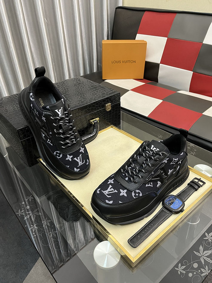 ルイヴィトン アウトレット店舗 靴 メンズ Louis Vuitton ビバリーヒルズ ライン スニーカー 2628064 ルイヴィトン 靴 スニーカー - 画像 (3)