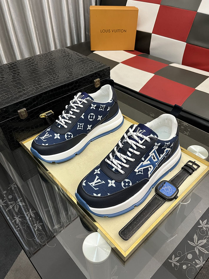 ルイヴィトン アウトレット店舗 靴 メンズ Louis Vuitton ビバリーヒルズ ライン スニーカー 2628065 ルイヴィトン 靴 新作 - 画像 (4)