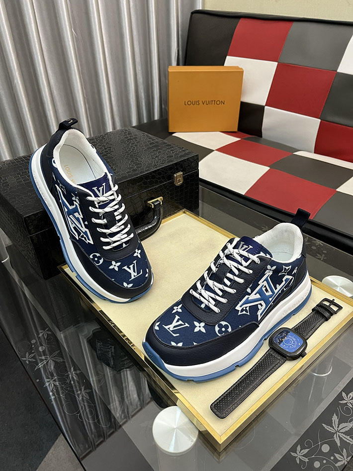 ルイヴィトン アウトレット店舗 靴 メンズ Louis Vuitton ビバリーヒルズ ライン スニーカー 2628065 ルイヴィトン 靴 新作 - 画像 (3)