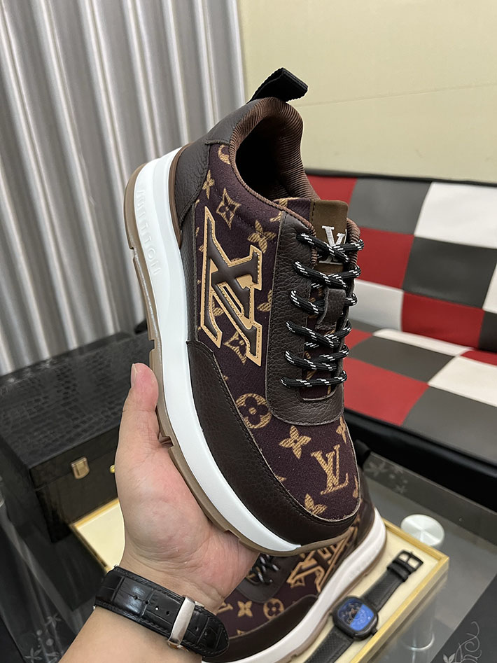ルイヴィトン アウトレット店舗 靴 メンズ Louis Vuitton ビバリーヒルズ ライン スニーカー 2628066 ルイヴィトン スニーカー 人気 - 画像 (2)