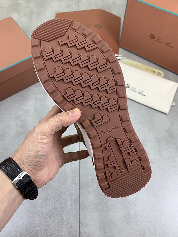 メンズ 最高級ロロピアーナスーパーコピー Loro Piana Week End Walk Sneaker 2628074 ロロピアーナ 靴 メンズ - 画像 (4)