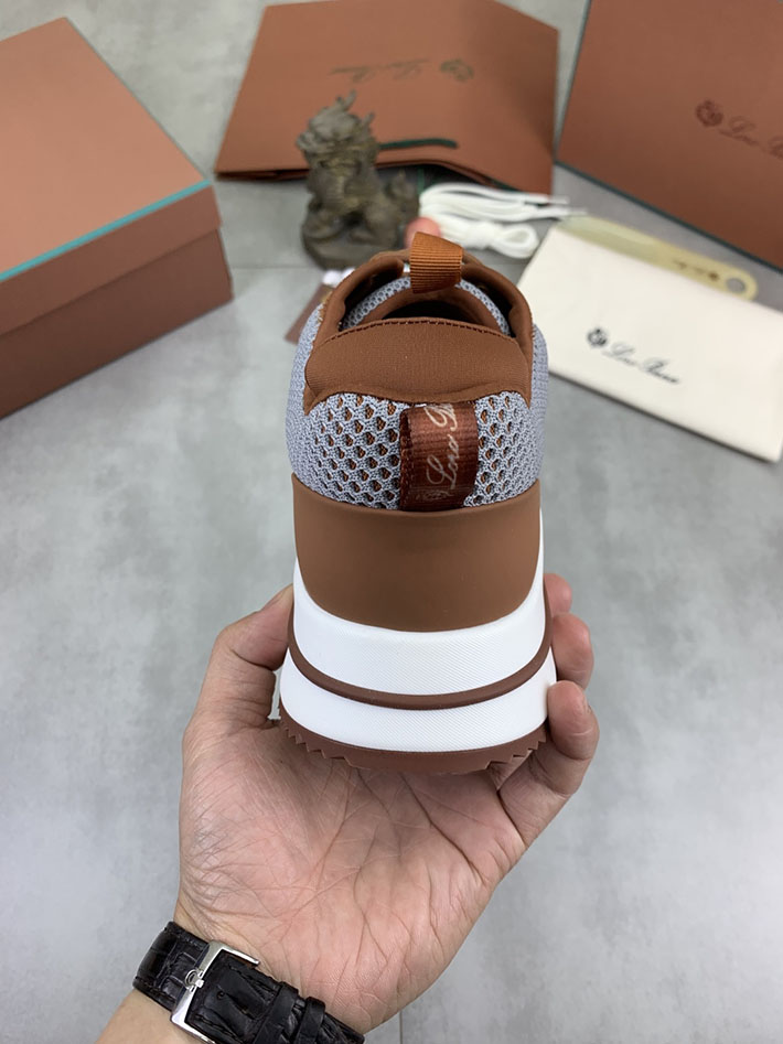 メンズ 最高級ロロピアーナスーパーコピー Loro Piana Week End Walk Sneaker 2628075 ロロピアーナ アウトレット - 画像 (5)