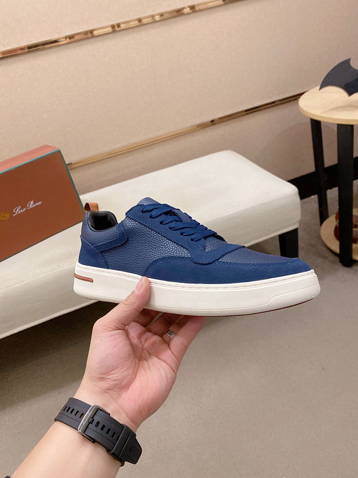 メンズ 最高級ロロピアーナスーパーコピー Loro Piana ニューポート・ウォーク・スニーカー 2628086 ロロピアーナ シューズ - 画像 (8)