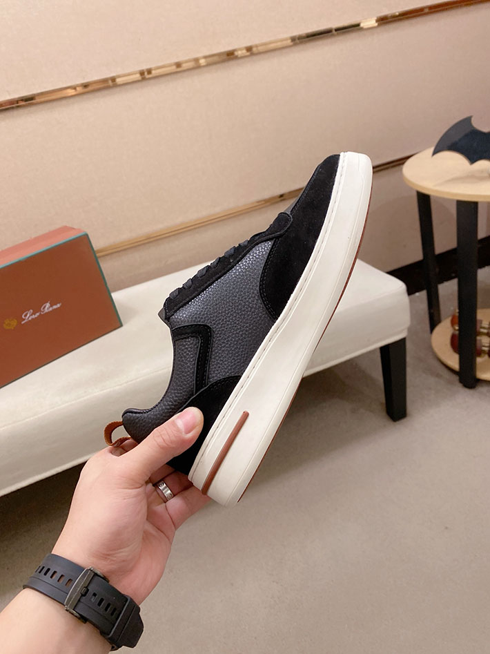 メンズ 最高級ロロピアーナスーパーコピー Loro Piana ニューポート・ウォーク・スニーカー 2628087 ロロピアーナ 芸能人 - 画像 (7)