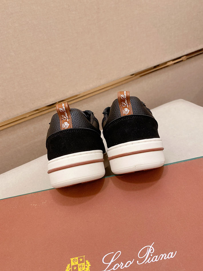 メンズ 最高級ロロピアーナスーパーコピー Loro Piana ニューポート・ウォーク・スニーカー 2628087 ロロピアーナ 芸能人 - 画像 (4)