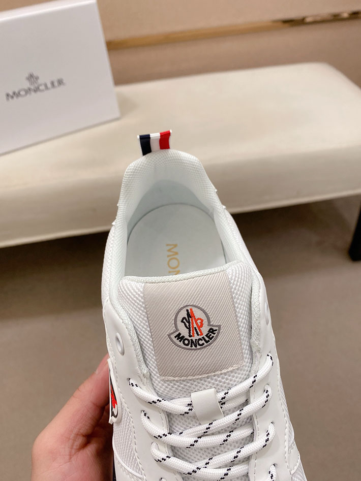 メンズ 最高級モンクレールスーパーコピー MONCLER ローカットスニーカー ロゴ トリコロールタグ 2628091 モンクレール 靴 メンズ - 画像 (6)