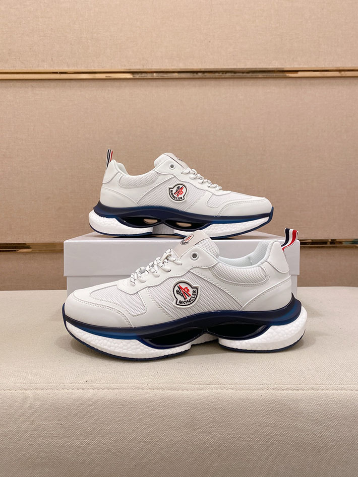メンズ 最高級モンクレールスーパーコピー MONCLER ローカットスニーカー ロゴ トリコロールタグ 2628091 モンクレール 靴 メンズ - 画像 (5)