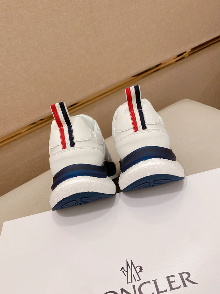 メンズ 最高級モンクレールスーパーコピー MONCLER ローカットスニーカー ロゴ トリコロールタグ 2628091 モンクレール 靴 メンズ - 画像 (4)
