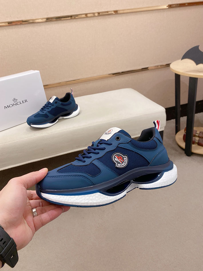 メンズ 最高級モンクレールスーパーコピー MONCLER ローカットスニーカー ロゴ トリコロールタグ 2628093 モンクレール スニーカー アウトレット - 画像 (9)