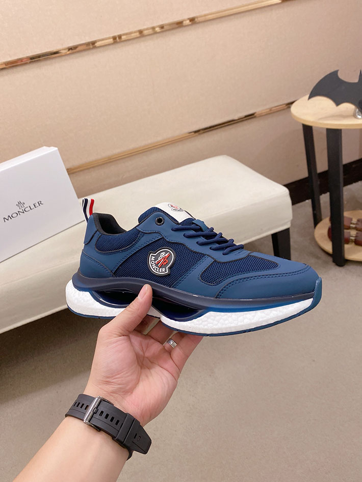 メンズ 最高級モンクレールスーパーコピー MONCLER ローカットスニーカー ロゴ トリコロールタグ 2628093 モンクレール スニーカー アウトレット - 画像 (8)