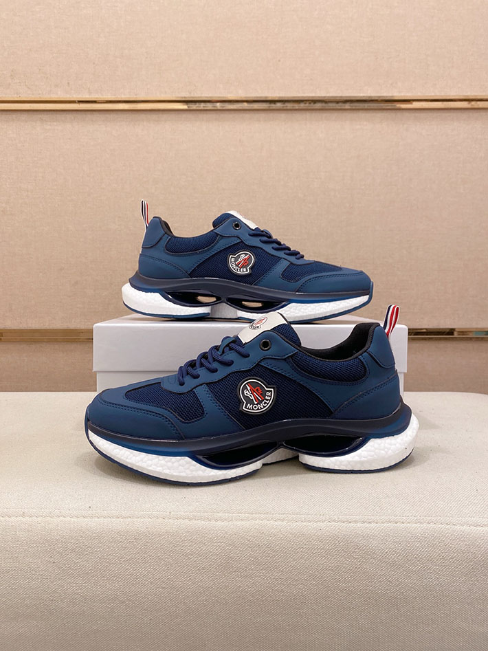 メンズ 最高級モンクレールスーパーコピー MONCLER ローカットスニーカー ロゴ トリコロールタグ 2628093 モンクレール スニーカー アウトレット - 画像 (5)