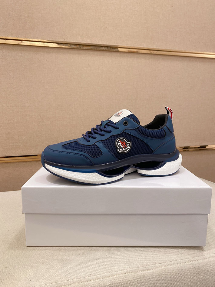 メンズ 最高級モンクレールスーパーコピー MONCLER ローカットスニーカー ロゴ トリコロールタグ 2628093 モンクレール スニーカー アウトレット - 画像 (2)
