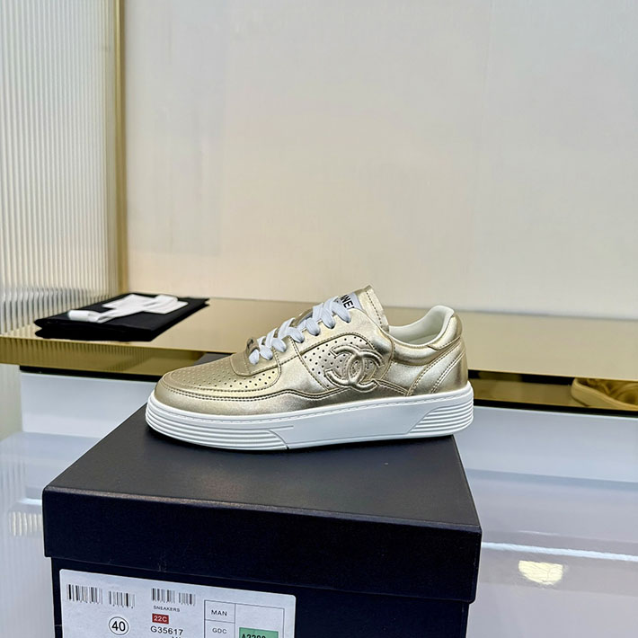 レディース 最高級シャネルスーパーコピー CHANEL 20AW ロゴパッチスニーカー 靴 2628145 スニーカー レディース おしゃれ 40代 - 画像 (6)