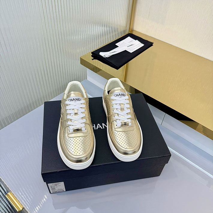 レディース 最高級シャネルスーパーコピー CHANEL 20AW ロゴパッチスニーカー 靴 2628145 スニーカー レディース おしゃれ 40代 - 画像 (3)