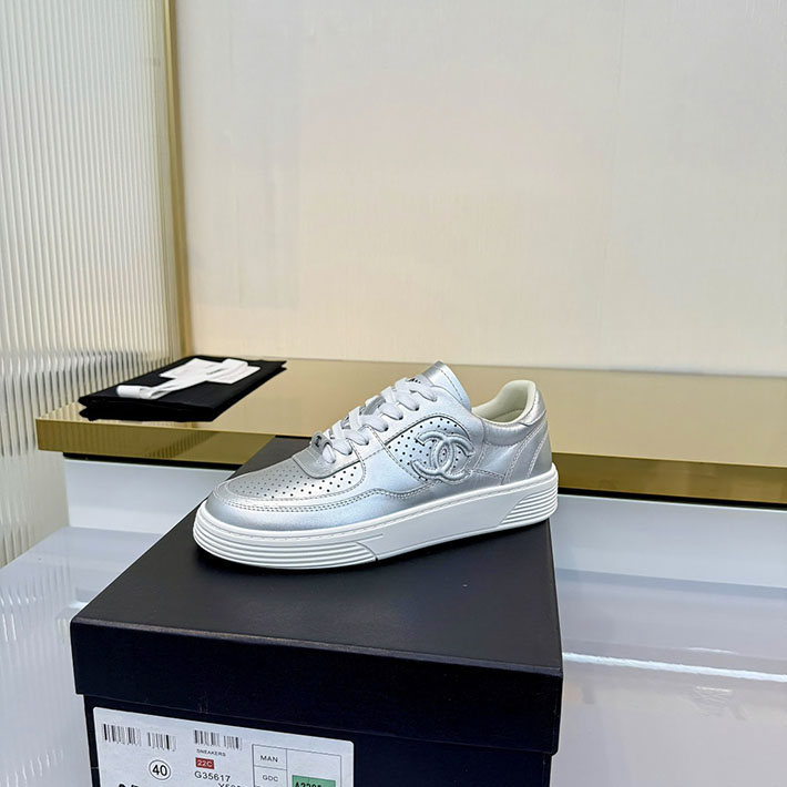 レディース 最高級シャネルスーパーコピー CHANEL 20AW ロゴパッチスニーカー 靴 2628146 スニーカー レディース きれいめ 通勤 - 画像 (8)