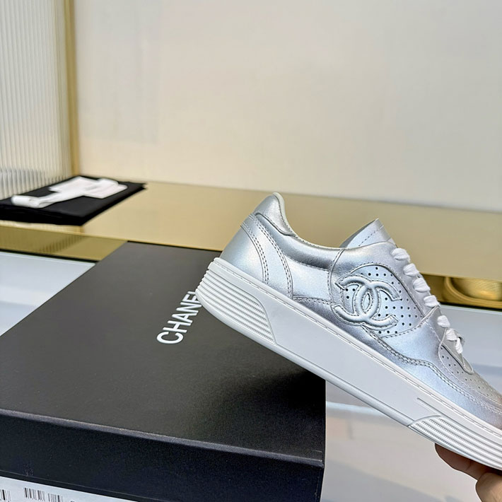 レディース 最高級シャネルスーパーコピー CHANEL 20AW ロゴパッチスニーカー 靴 2628146 スニーカー レディース きれいめ 通勤 - 画像 (7)