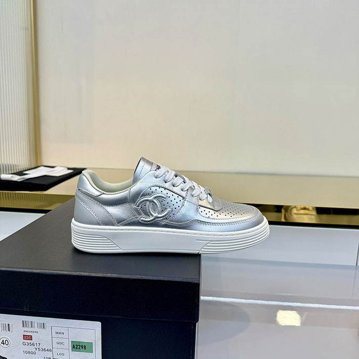レディース 最高級シャネルスーパーコピー CHANEL 20AW ロゴパッチスニーカー 靴 2628146 スニーカー レディース きれいめ 通勤 - 画像 (6)