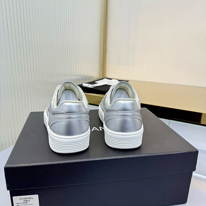 レディース 最高級シャネルスーパーコピー CHANEL 20AW ロゴパッチスニーカー 靴 2628146 スニーカー レディース きれいめ 通勤 - 画像 (4)
