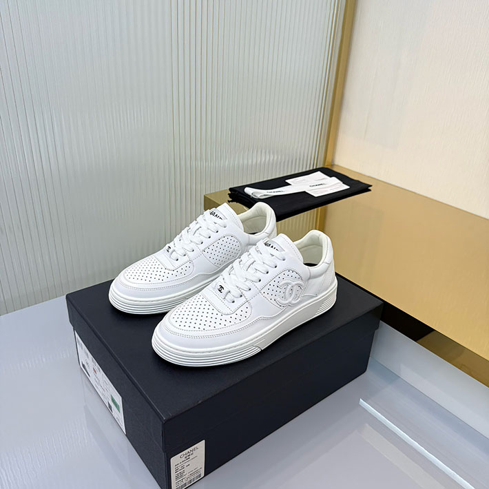 レディース 最高級シャネルスーパーコピー CHANEL 20AW ロゴパッチスニーカー 靴 2628147 スニーカー レディース 人気ブランド - 画像 (4)