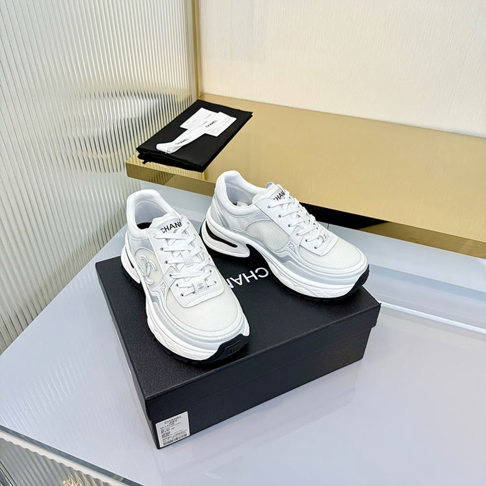 レディース 最高級シャネルスーパーコピー CHANEL スニーカー レースアップ ローカット ココマーク レザー 2628148 芸能人 愛用スニーカー レディース - 画像 (8)
