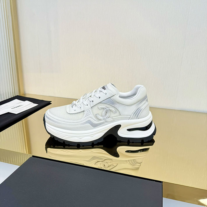 レディース 最高級シャネルスーパーコピー CHANEL スニーカー レースアップ ローカット ココマーク レザー 2628148 芸能人 愛用スニーカー レディース - 画像 (6)
