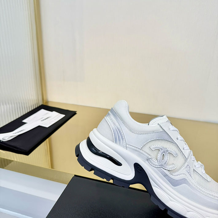 レディース 最高級シャネルスーパーコピー CHANEL スニーカー レースアップ ローカット ココマーク レザー 2628148 芸能人 愛用スニーカー レディース - 画像 (3)