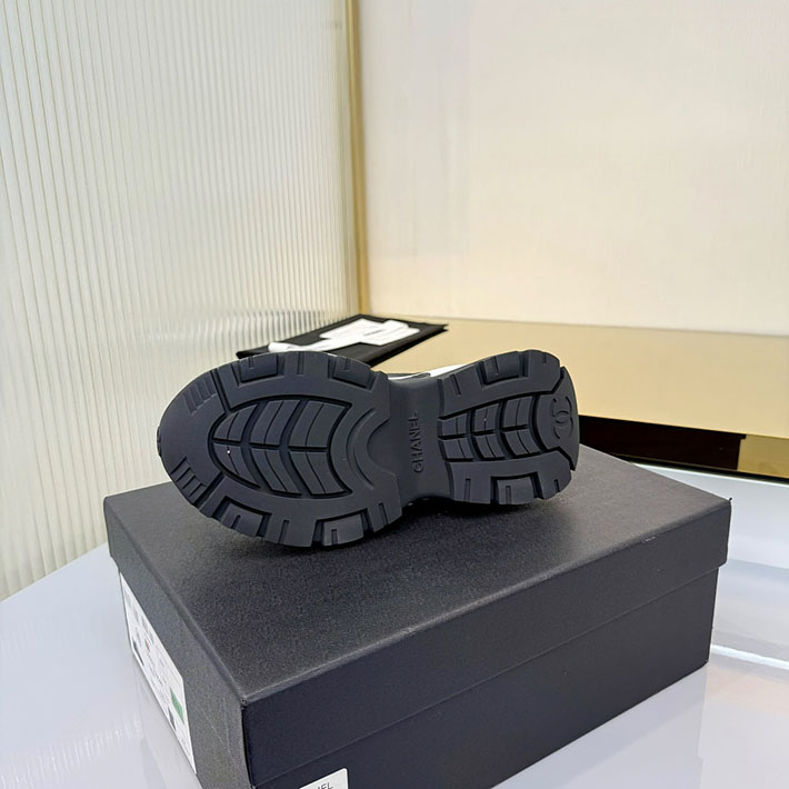 レディース 最高級シャネルスーパーコピー CHANEL スニーカー レースアップ ローカット ココマーク レザー 2628149 スニーカー レディース おしゃれ 40代 - 画像 (3)