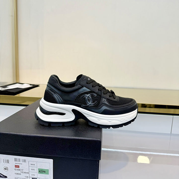 レディース 最高級シャネルスーパーコピー CHANEL スニーカー レースアップ ローカット ココマーク レザー 2628149 スニーカー レディース おしゃれ 40代 - 画像 (9)