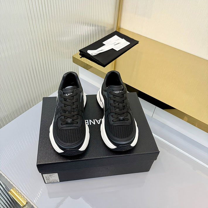 レディース 最高級シャネルスーパーコピー CHANEL スニーカー レースアップ ローカット ココマーク レザー 2628149 スニーカー レディース おしゃれ 40代 - 画像 (7)