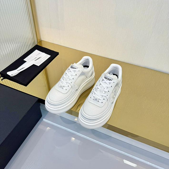 レディース 最高級シャネルスーパーコピー CHANEL スニーカー レースアップ ローカット ココマーク レザー 2628150 ハイブランドスニーカー レディース 人気 - 画像 (8)