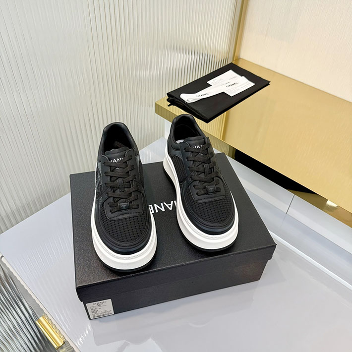 レディース 最高級シャネルスーパーコピー CHANEL スニーカー レースアップ ローカット ココマーク レザー 2628151 スニーカー レディース おしゃれ 50代 - 画像 (12)