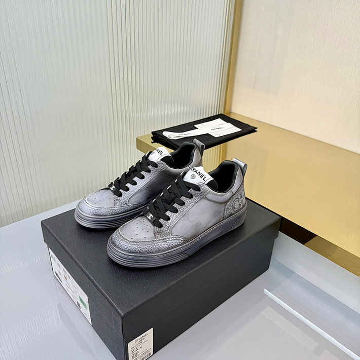 レディース 最高級シャネルスーパーコピー CHANEL スニーカー レースアップ ローカット ココマーク レザー 2628153 スニーカー レディース 人気 30代 - 画像 (9)