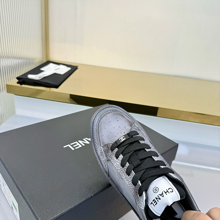 レディース 最高級シャネルスーパーコピー CHANEL スニーカー レースアップ ローカット ココマーク レザー 2628153 スニーカー レディース 人気 30代 - 画像 (4)