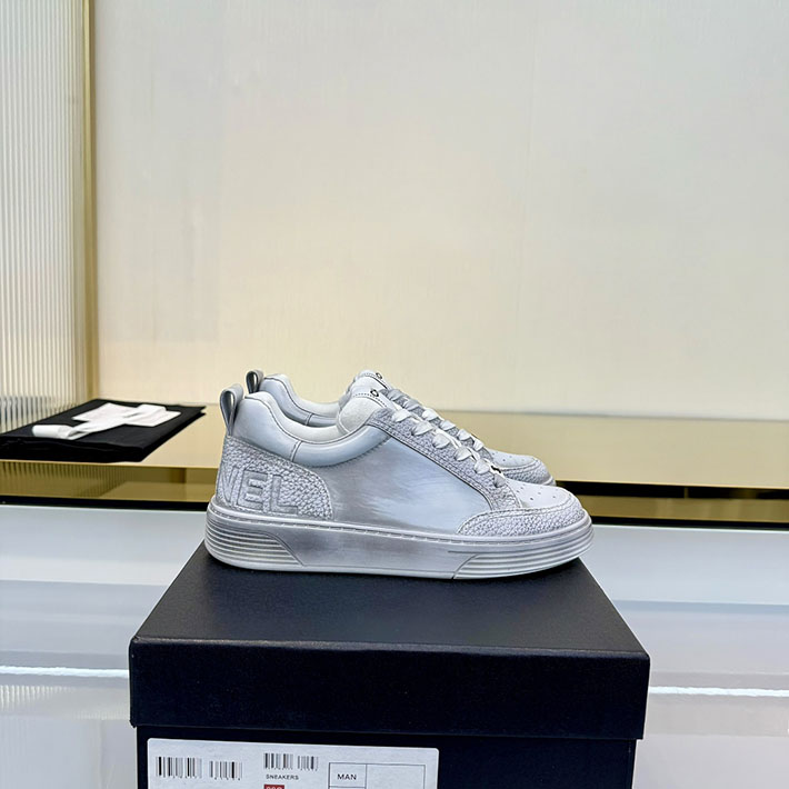 レディース 最高級シャネルスーパーコピー CHANEL スニーカー レースアップ ローカット ココマーク レザー 2628154 スニーカー 可愛い 歩きやすい - 画像 (7)