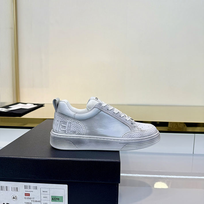 レディース 最高級シャネルスーパーコピー CHANEL スニーカー レースアップ ローカット ココマーク レザー 2628154 スニーカー 可愛い 歩きやすい - 画像 (4)
