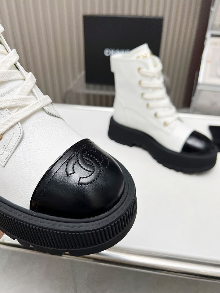 最高級シャネルスーパーコピー CHANEL ショートブーツ マトラッセ ココマーク ベルベット デニム 2628167 シャネル ブーツ 定番 - 画像 (7)
