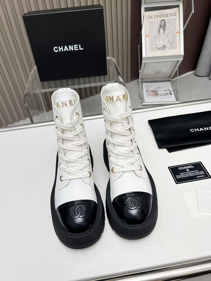 最高級シャネルスーパーコピー CHANEL ショートブーツ マトラッセ ココマーク ベルベット デニム 2628167 シャネル ブーツ 定番 - 画像 (4)