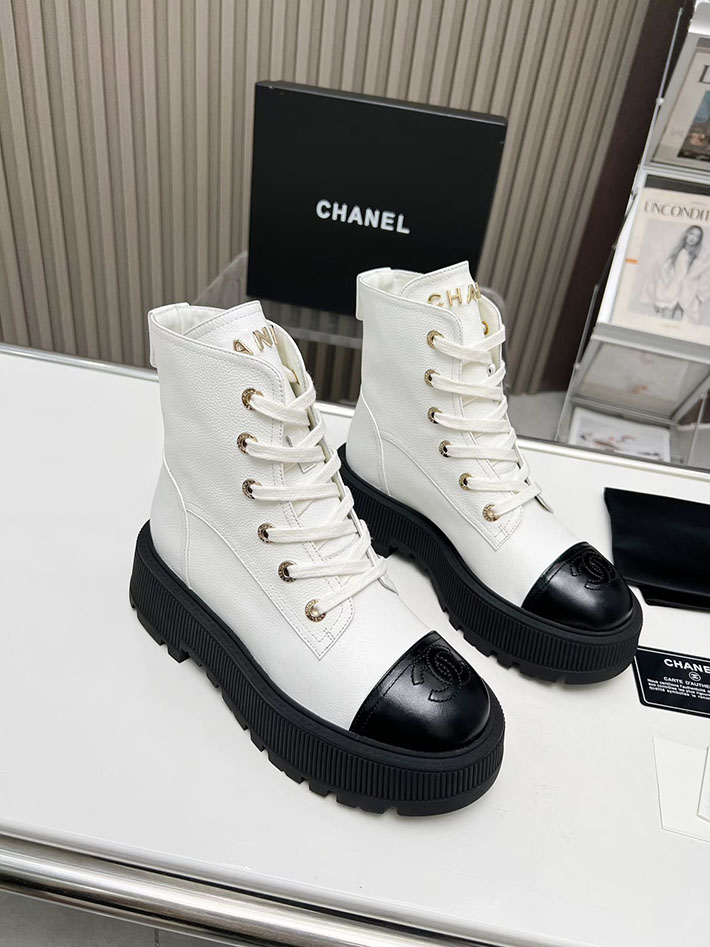 最高級シャネルスーパーコピー CHANEL ショートブーツ マトラッセ ココマーク ベルベット デニム 2628167 シャネル ブーツ 定番 - 画像 (2)
