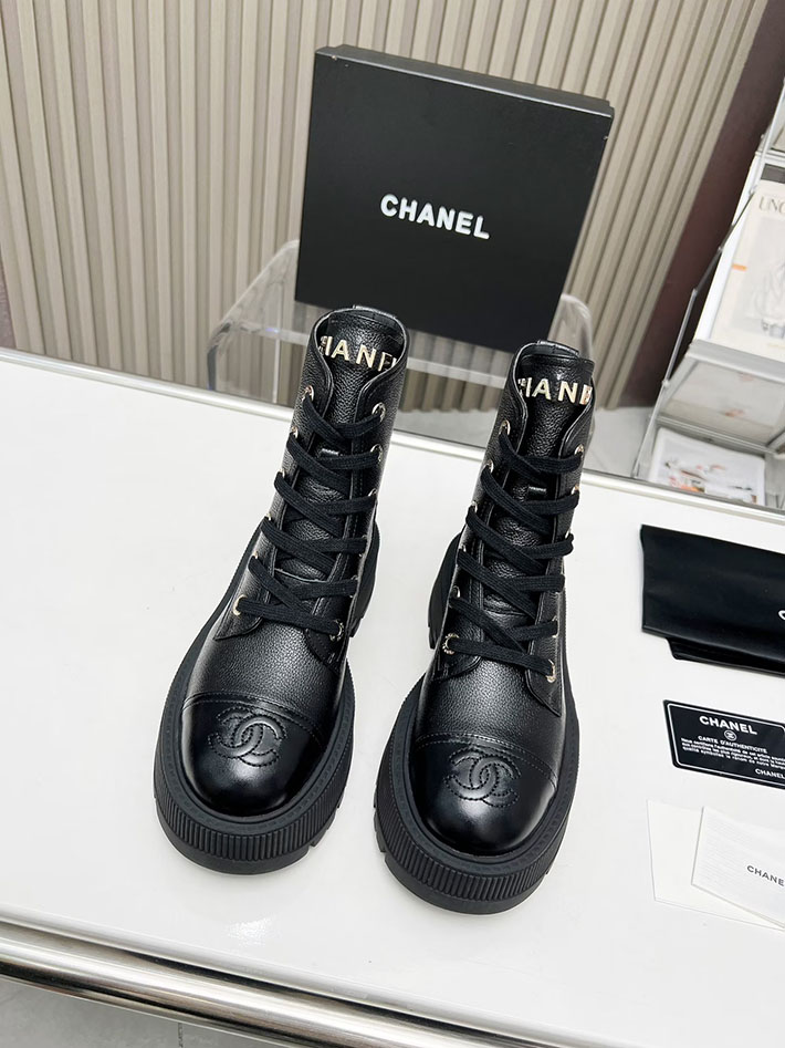 最高級シャネルスーパーコピー CHANEL ショートブーツ マトラッセ ココマーク ベルベット デニム 2628168 レディース シャネル ブーツ - 画像 (3)
