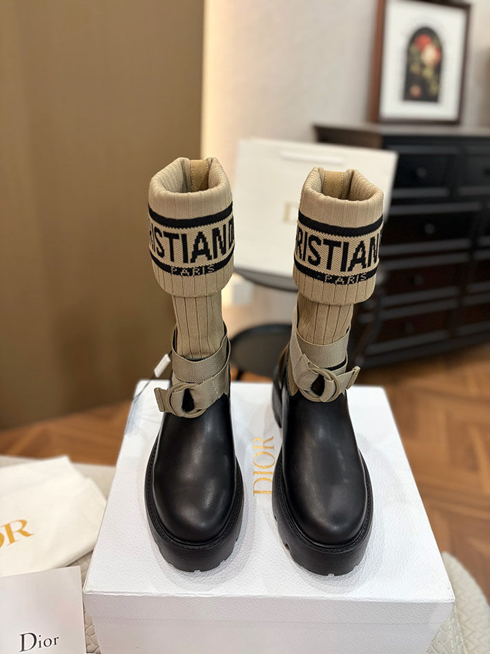 最高級ディオールスーパーコピー Dior Stivaletto D-Major ショートブーツ 2628172 ショートブーツ レディース 人気 40代 - 画像 (2)