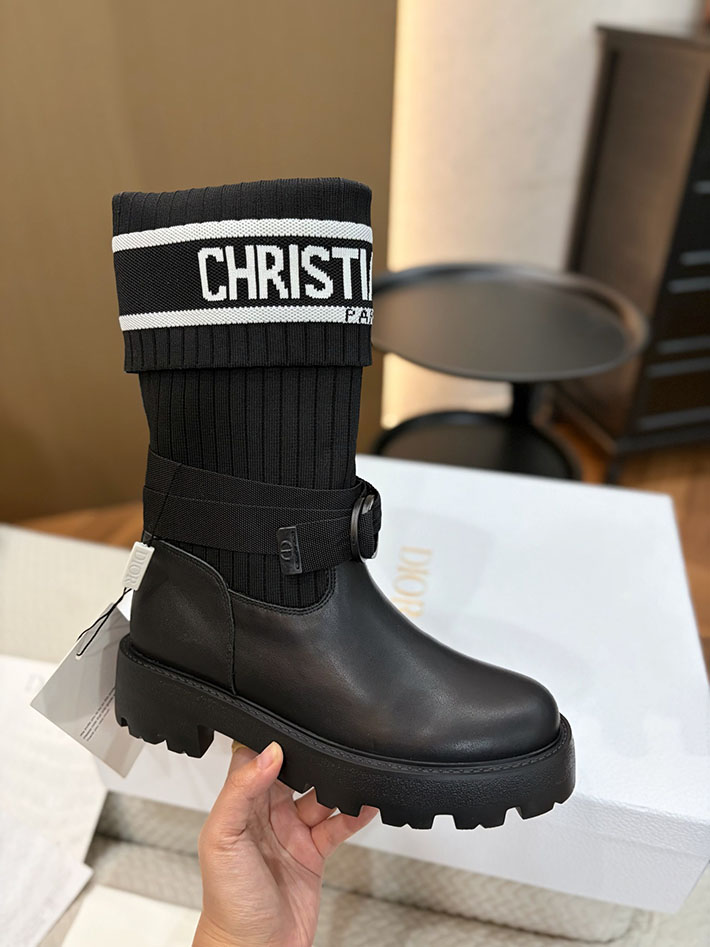 最高級ディオールスーパーコピー Dior Stivaletto D-Major ショートブーツ 2628173 ショートブーツ レディース コーデ - 画像 (8)