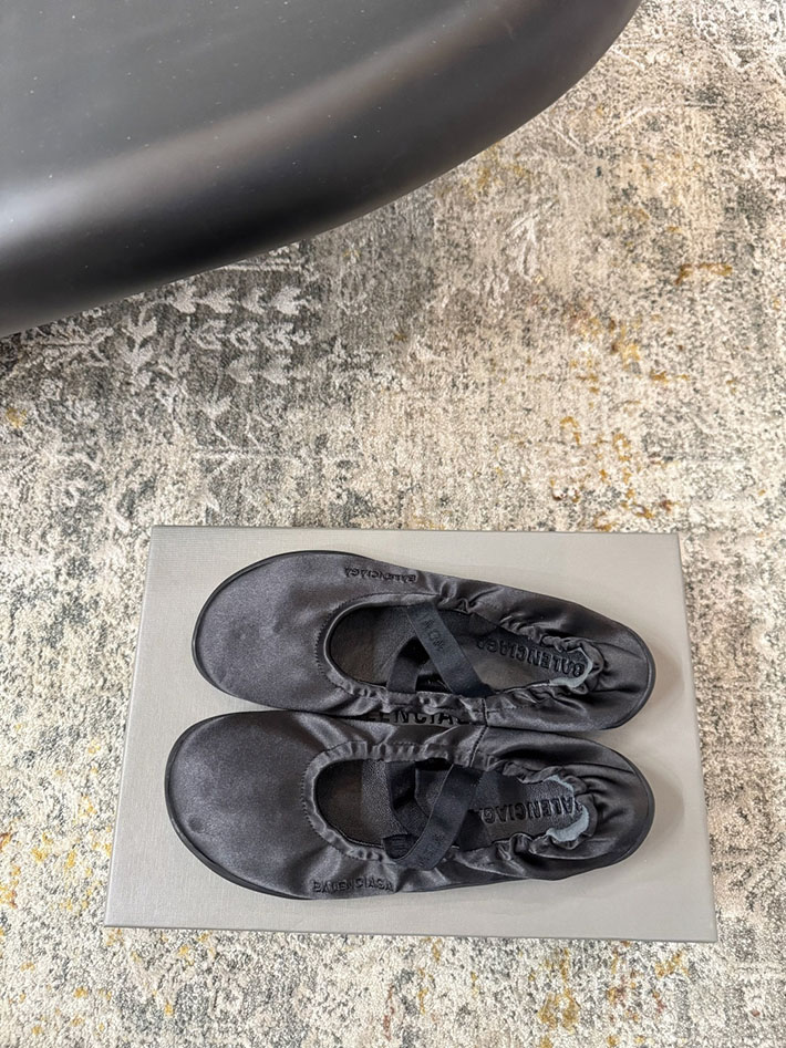最高級バレンシアガスーパーコピー BALENCIAGA SHIBUYA FLAT フラット パンプス シューズ 2628180 バレンシアガ 靴 アウトレット - 画像 (9)