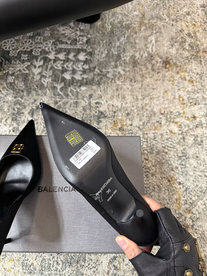 最高級バレンシアガスーパーコピー BALENCIAGA パンプス スエード調 ポインテッドトゥ ハイヒール 2628192 バレンシアガ 靴 アウトレット - 画像 (9)
